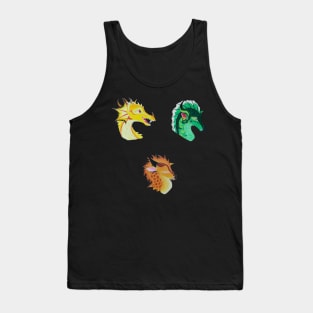 Happy Trio Sticker Pack Tank Top